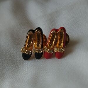 Ruby Shoes Brooch Set Of Two